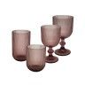 Copo com Pé Stripes 330ml 9X16.5cm Pack 6 Copo com Pé Stripes 330ml 9X16.5cm Pack 6