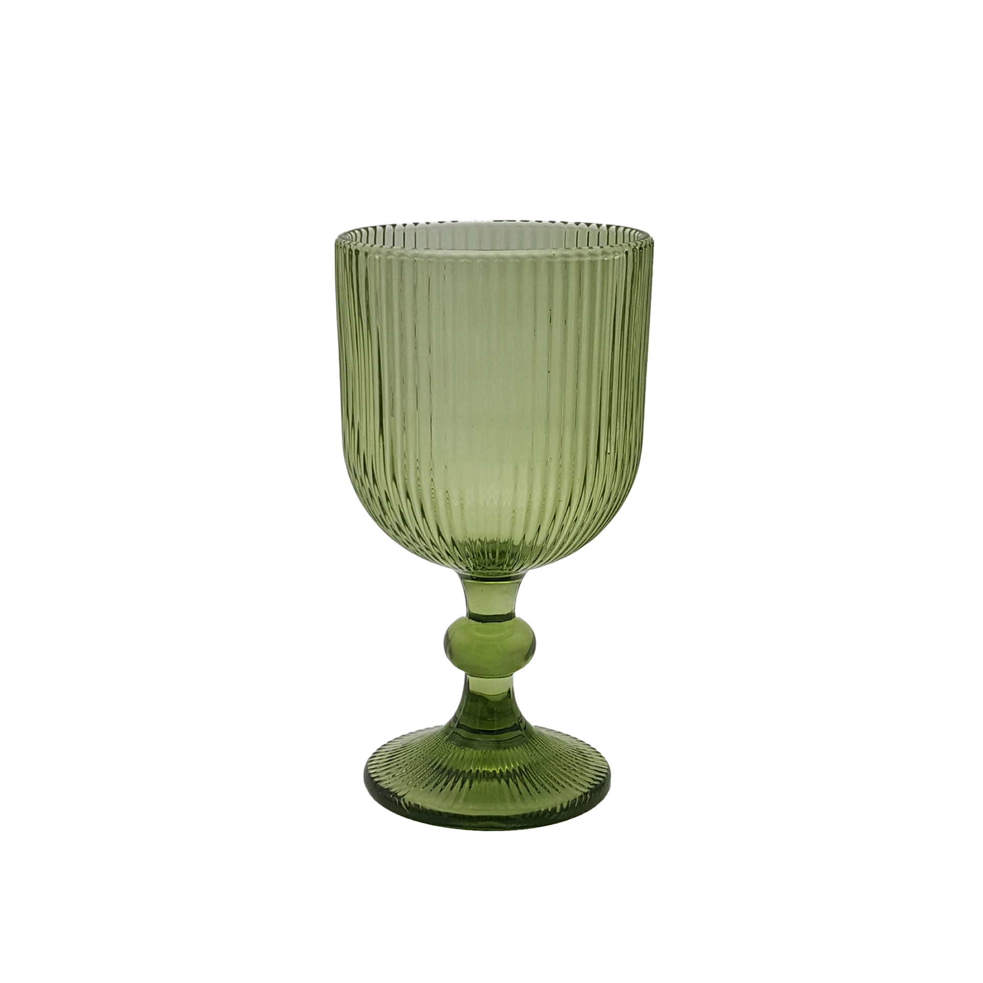 Copo com Pé Stripes 330ml 9X16.5cm Pack 6