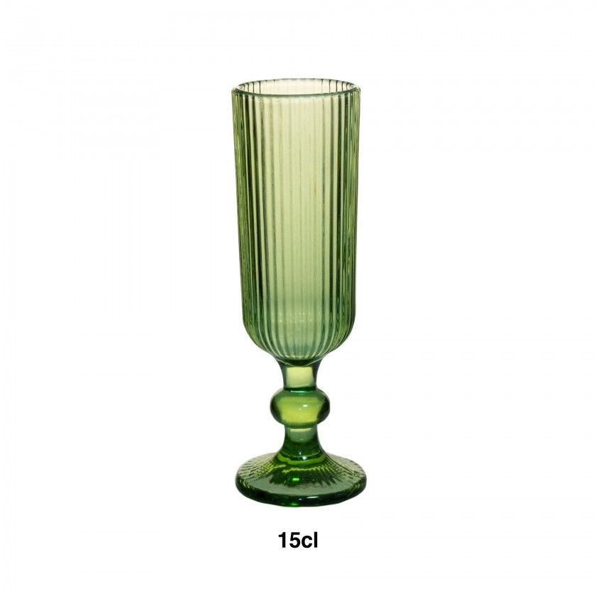 Copo Flute com Pé Stripes 150ml Pack 6 Copo Flute com Pé Stripes 150ml Pack 6