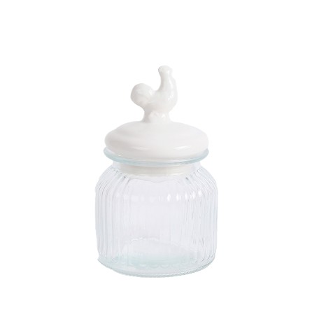 Frasco Galinha Tampa Cerâmica - Image product