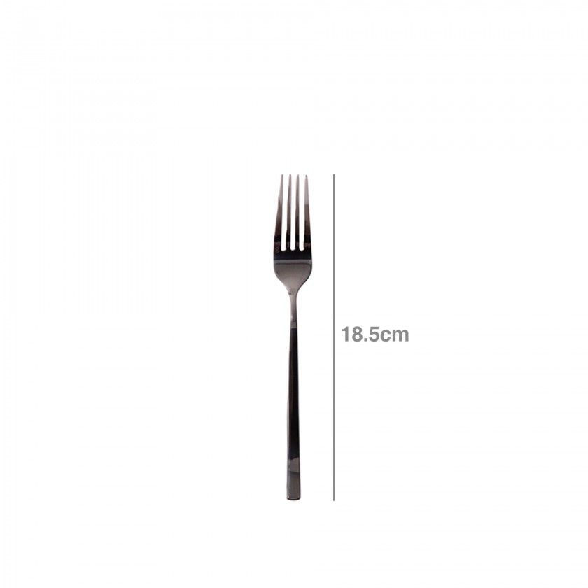 Garfo Inox Milan Sobremesa 185X2.5mm Garfo Inox Milan Sobremesa 185X2.5mm