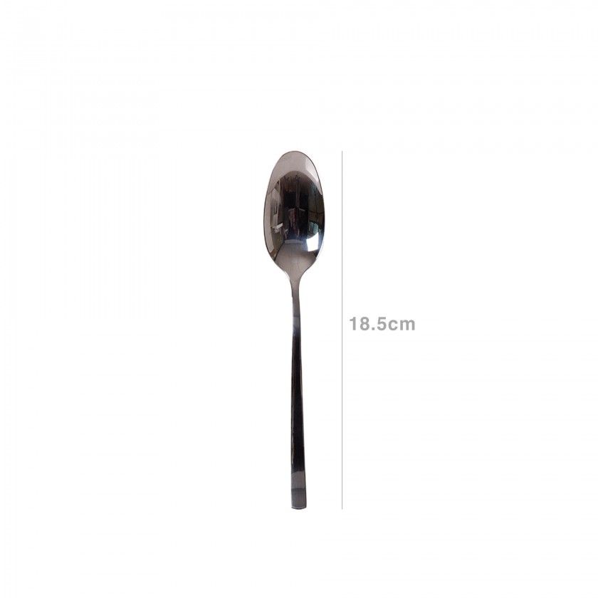Colher Inox Milan Sobremesa 185X2.5mm Colher Inox Milan Sobremesa 185X2.5mm