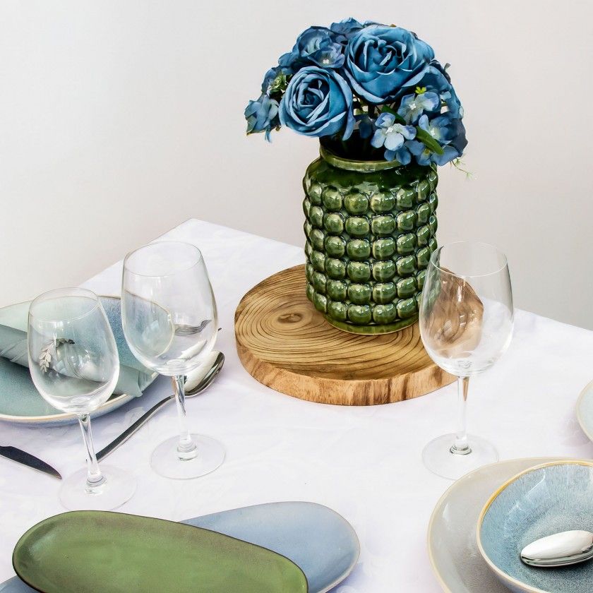 Base Madeira Redonda 28.5X3cm