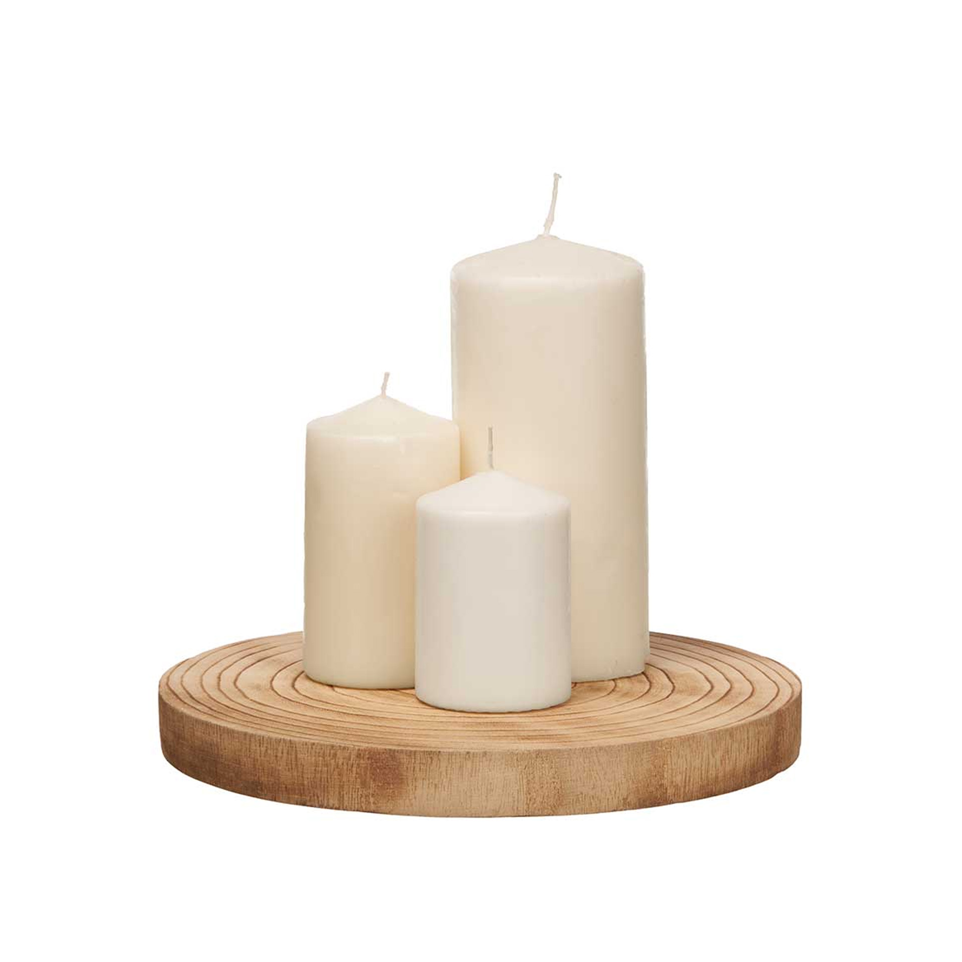 Base Madeira Redonda 28.5X3cm