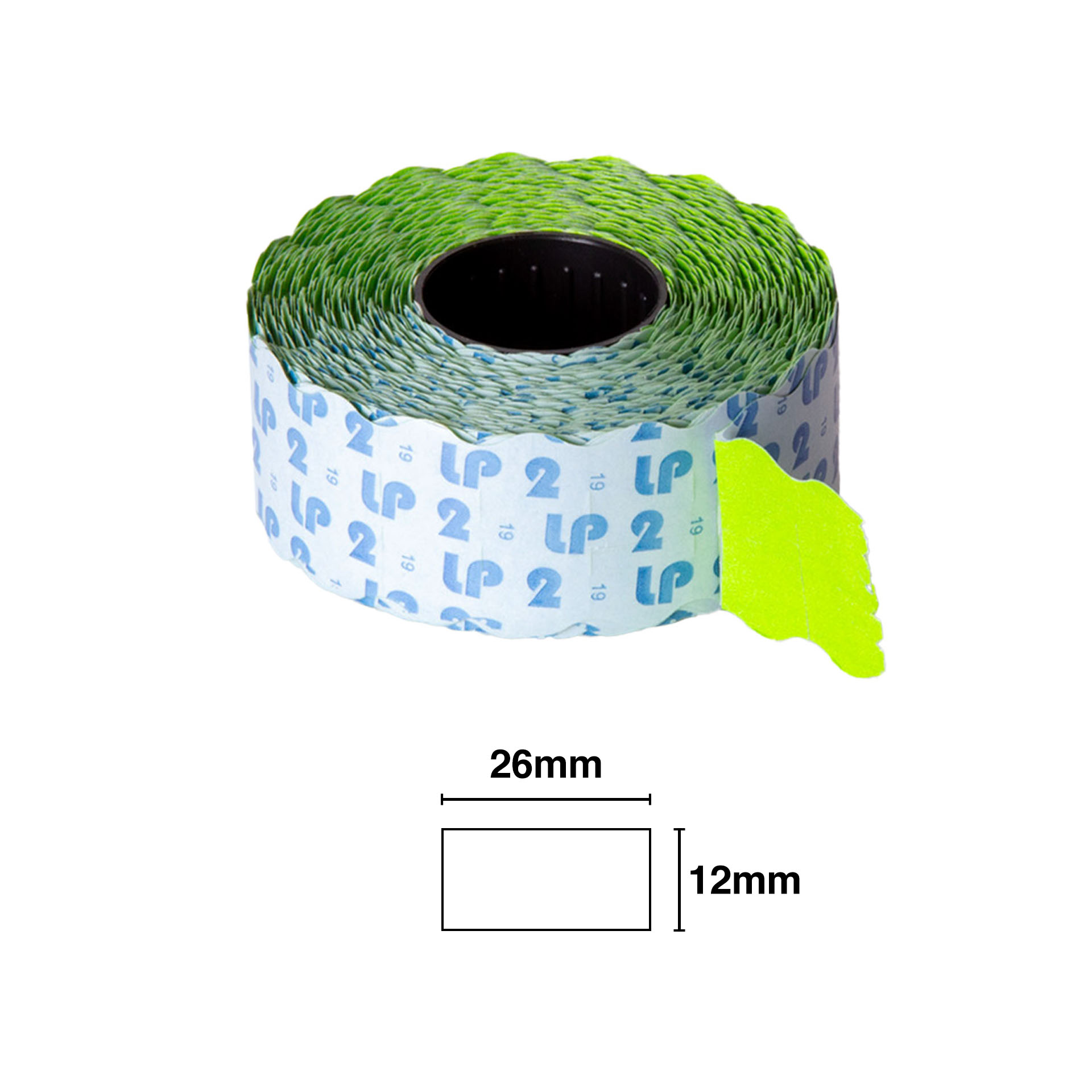 Rolo Etiquetas 26X12mm