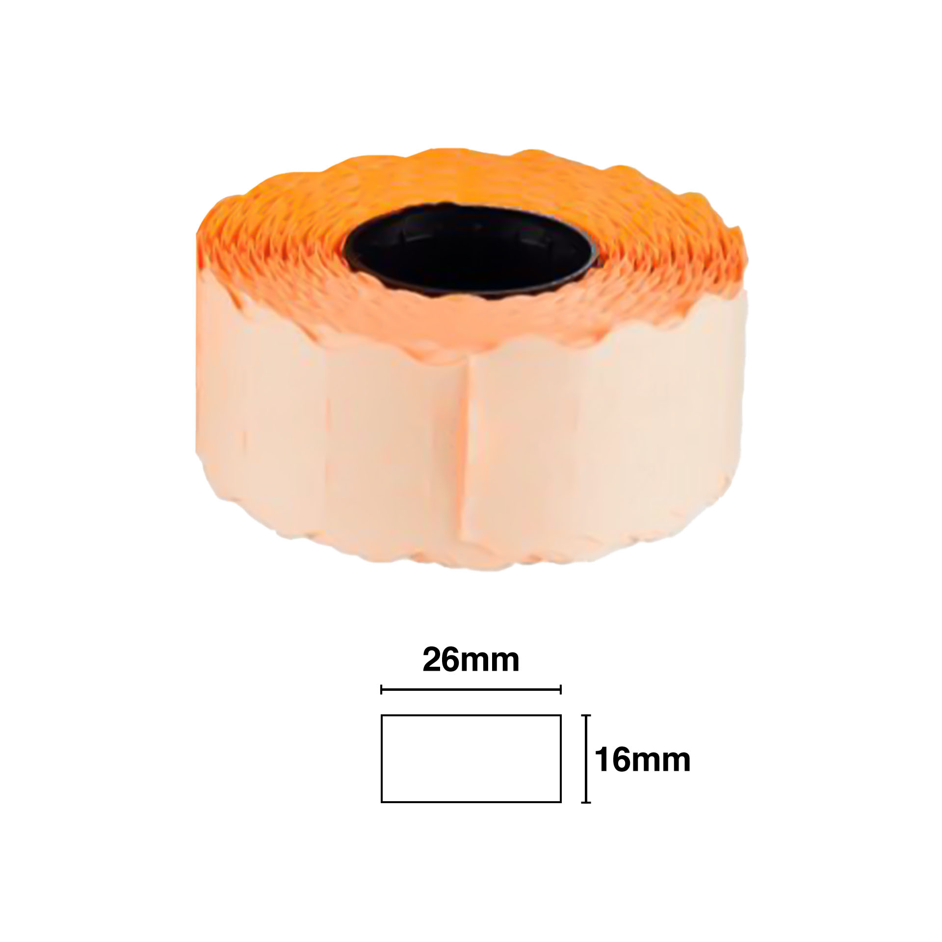 Rolo Etiquetas 26X16mm