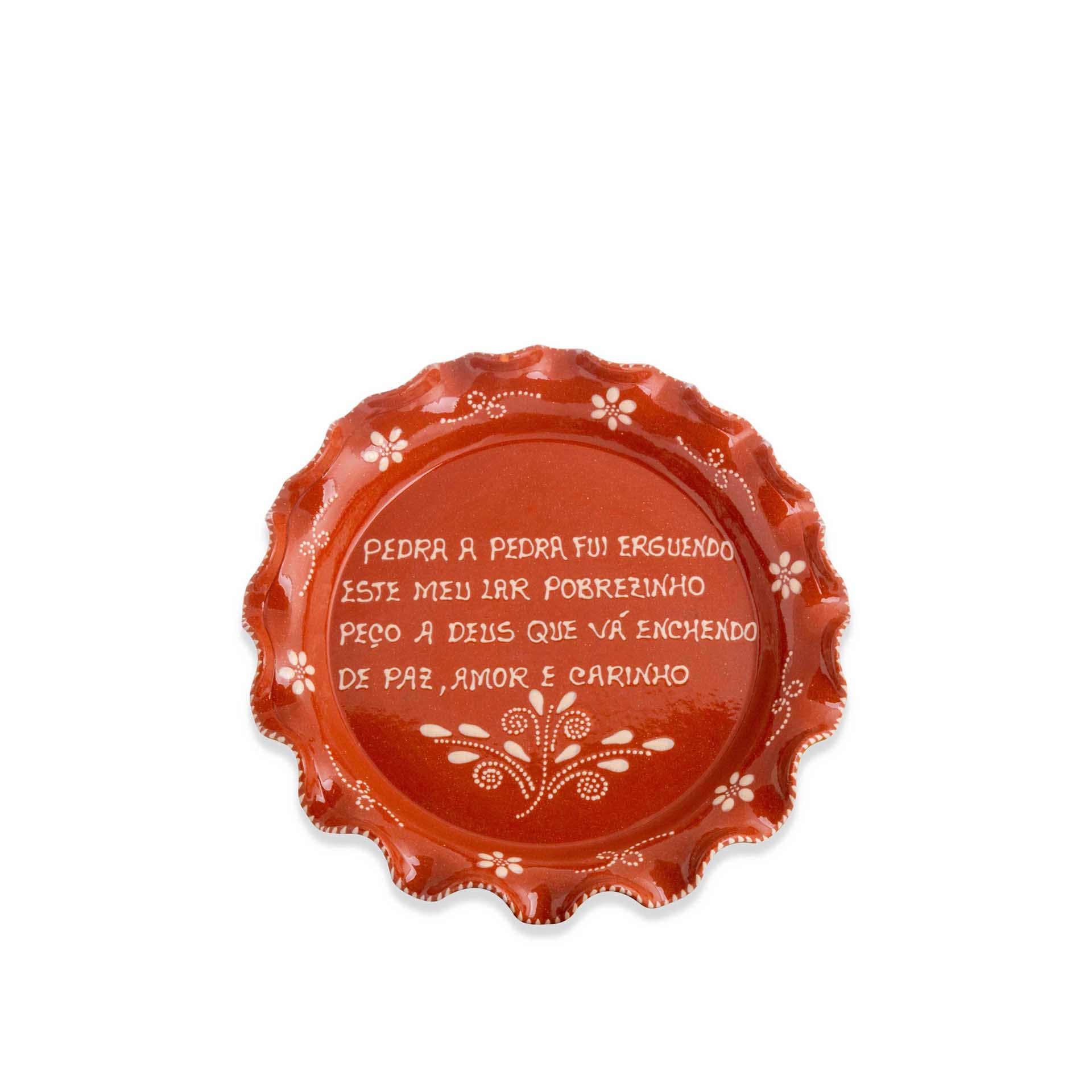 Prato Parede Barro Regional N.1 31X4.5cm