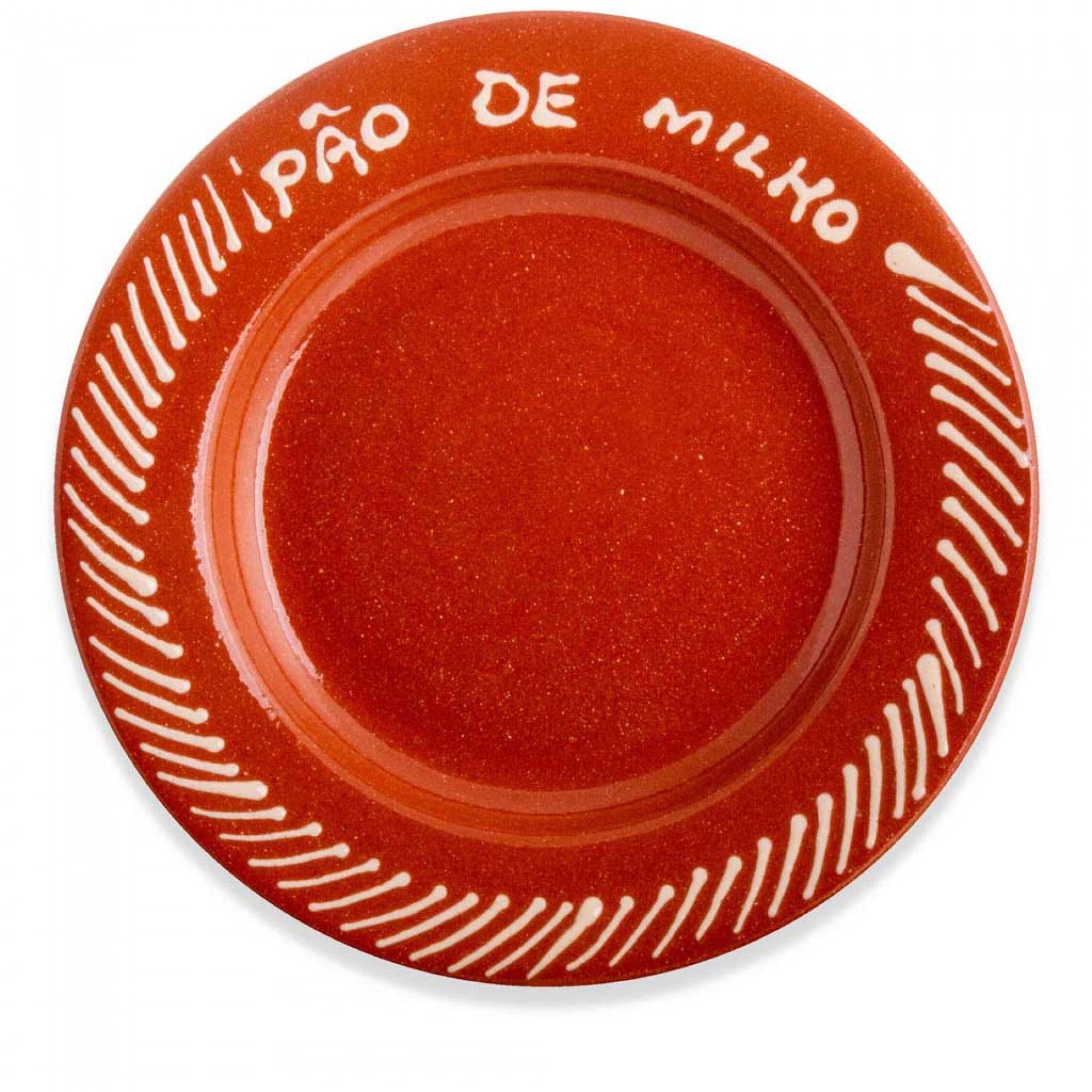 Prato Pao Milho Barro Regional 16X2cm