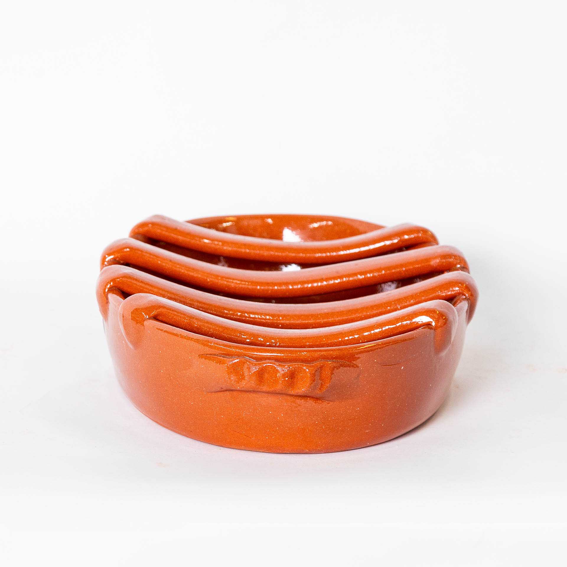 Assador Chouriços Barro Liso N.3 31.5X14.5X5cm