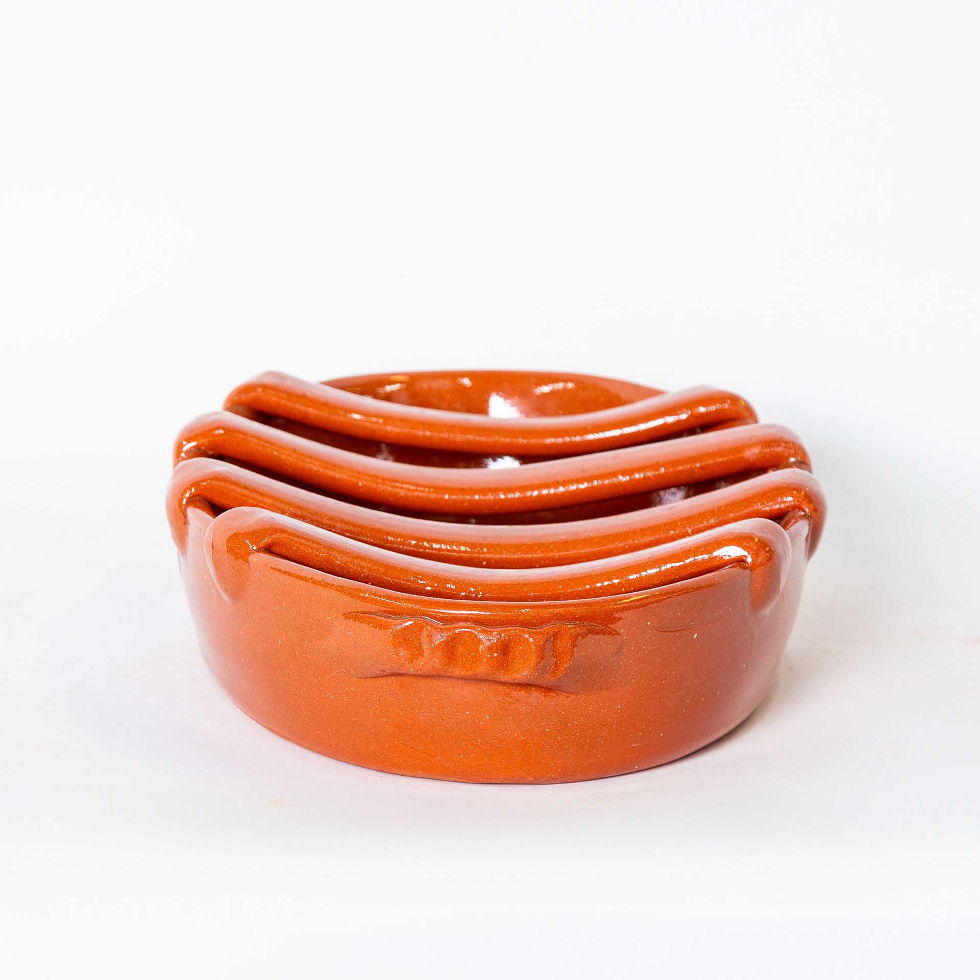 Assador Chouriços Barro Liso N.1 25X22X4cm