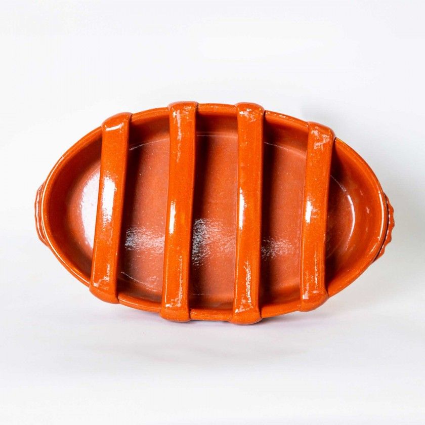 Assador Chourios Barro Liso N.1 25X22X4cm