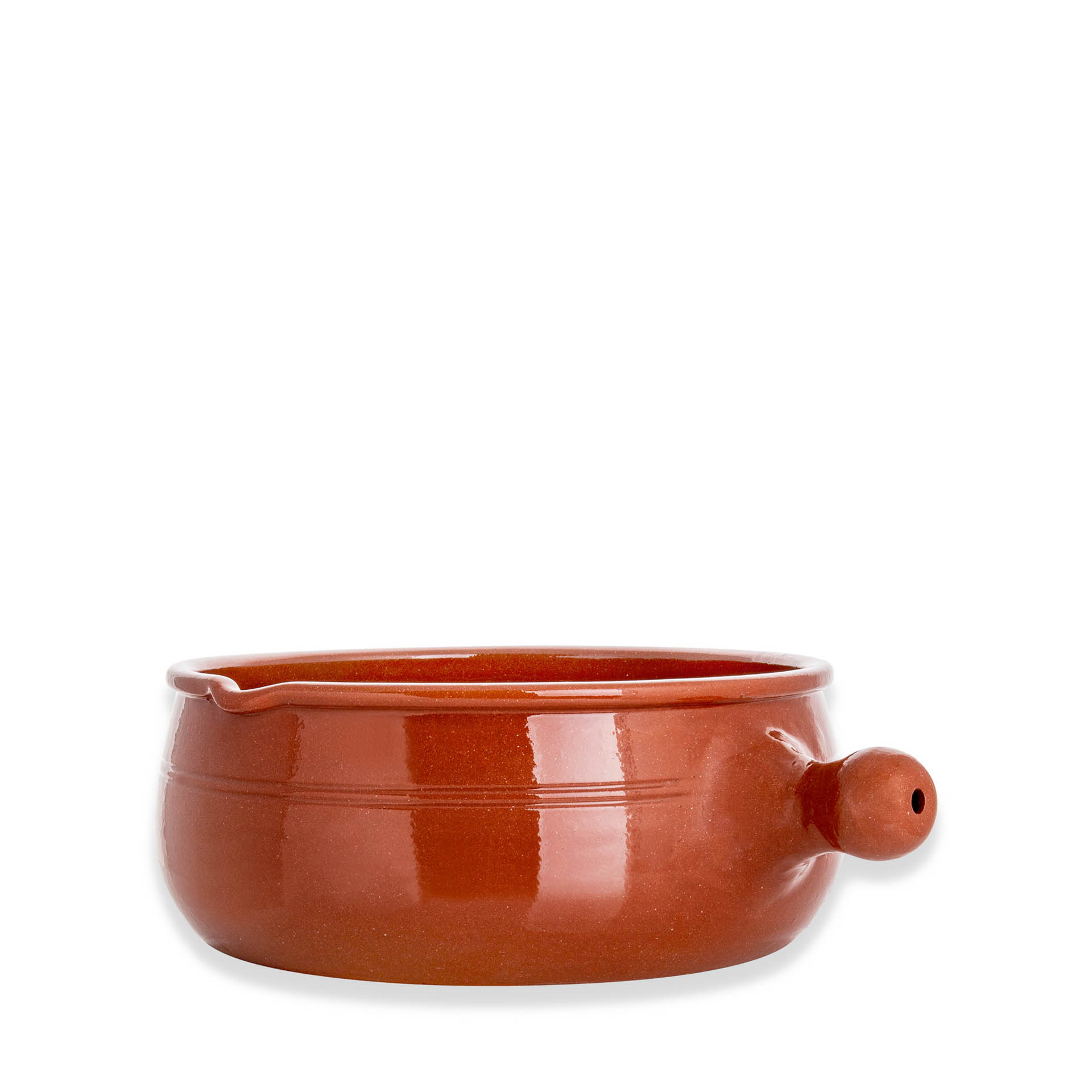 Caçarola Alta Barro Liso N.1 14X8cm