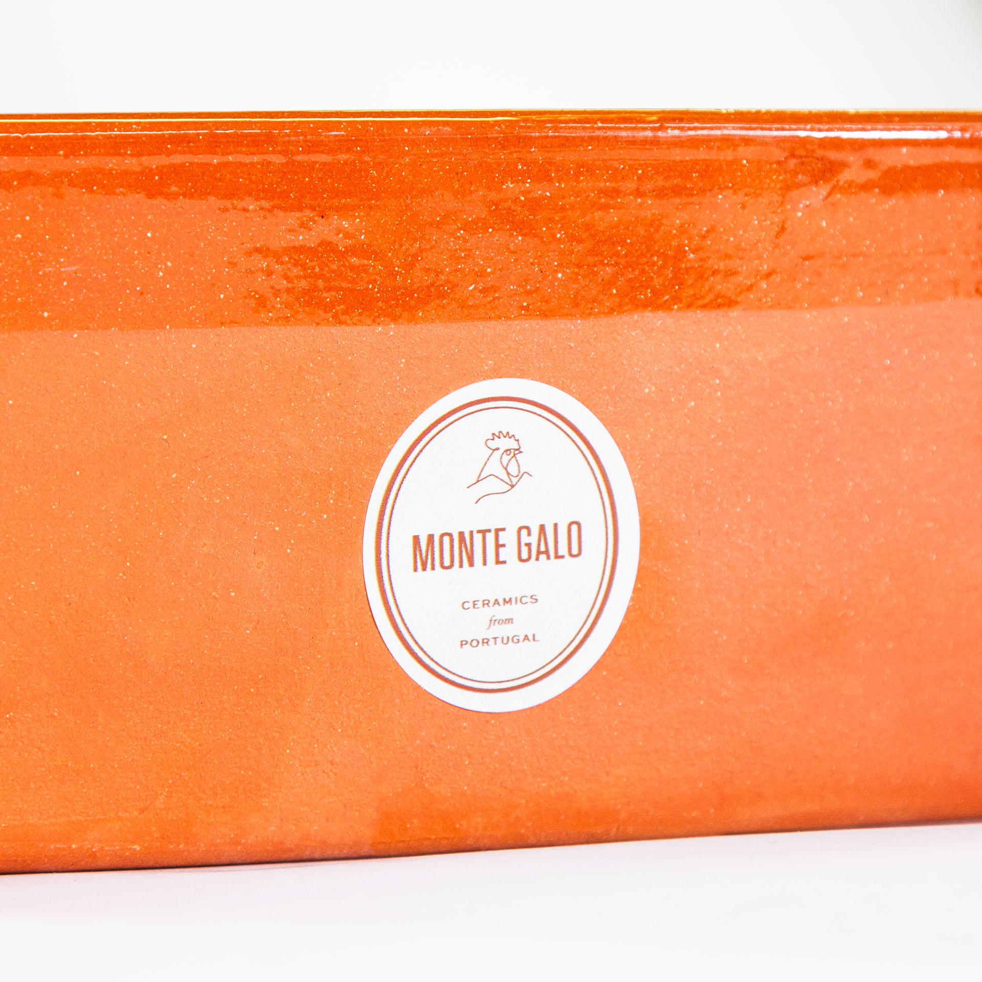 Assadeira Barro Liso Oval N.0 25X15X5cm