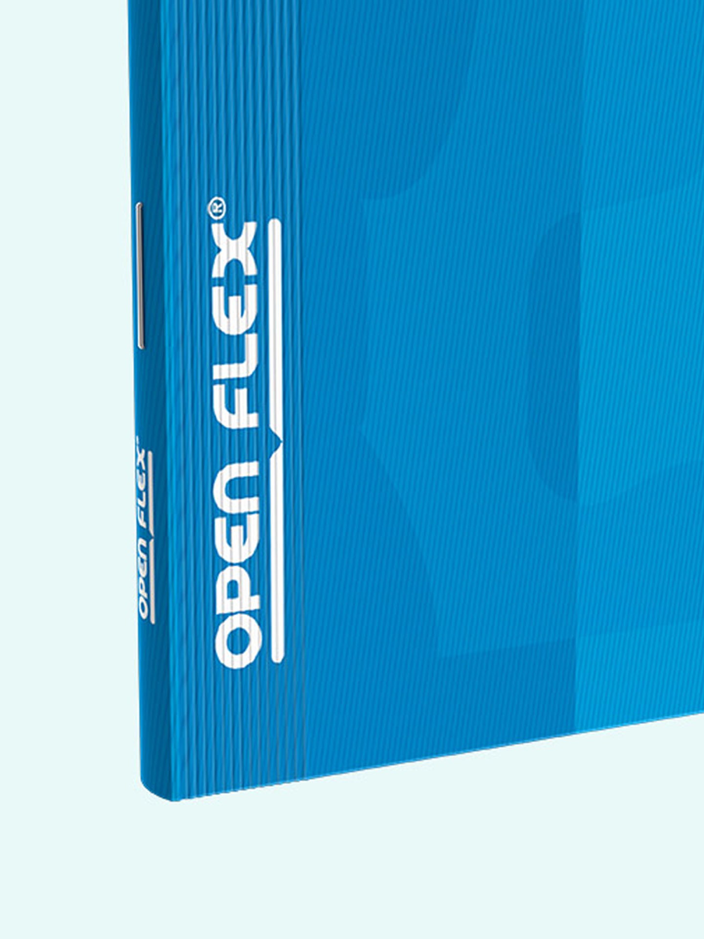 Caderno Agrafado Oxford Openflex A4 48 Folhas Pautado Preto