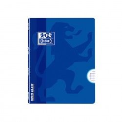 Caderno Agrafado Oxford Openflex A4 48 Folhas Quadriculado Cor Viva