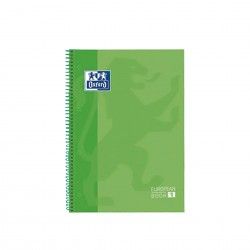 Caderno Espiral Capa Dura Oxford School A4 80 Folhas Pautado Cor viva