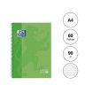 Caderno Espiral Capa Dura Oxford School A4 80 Folhas Pautado Cor viva Caderno Espiral Capa Dura Oxford School A4 80 Folhas Pautado Cor viva
