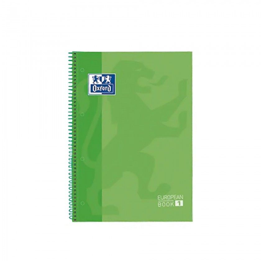 Caderno Espiral Capa Dura Oxford School A4 80 Folhas Pautado Cor viva Caderno Espiral Capa Dura Oxford School A4 80 Folhas Pautado Cor viva