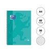 Caderno Espiral Capa Dura Oxford School A4 80 Folhas Quadriculado Cor viva Caderno Espiral Capa Dura Oxford School A4 80 Folhas Quadriculado Cor viva