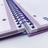 Caderno Espiral Capa Dura Oxford Touch A4 80 Folhas Pautado Pastel Caderno Espiral Capa Dura Oxford Touch A4 80 Folhas Pautado Pastel