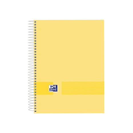 Caderno Espiral Capa Dura Oxford&You A4 80 Folhas Pautado Pastel - Image product