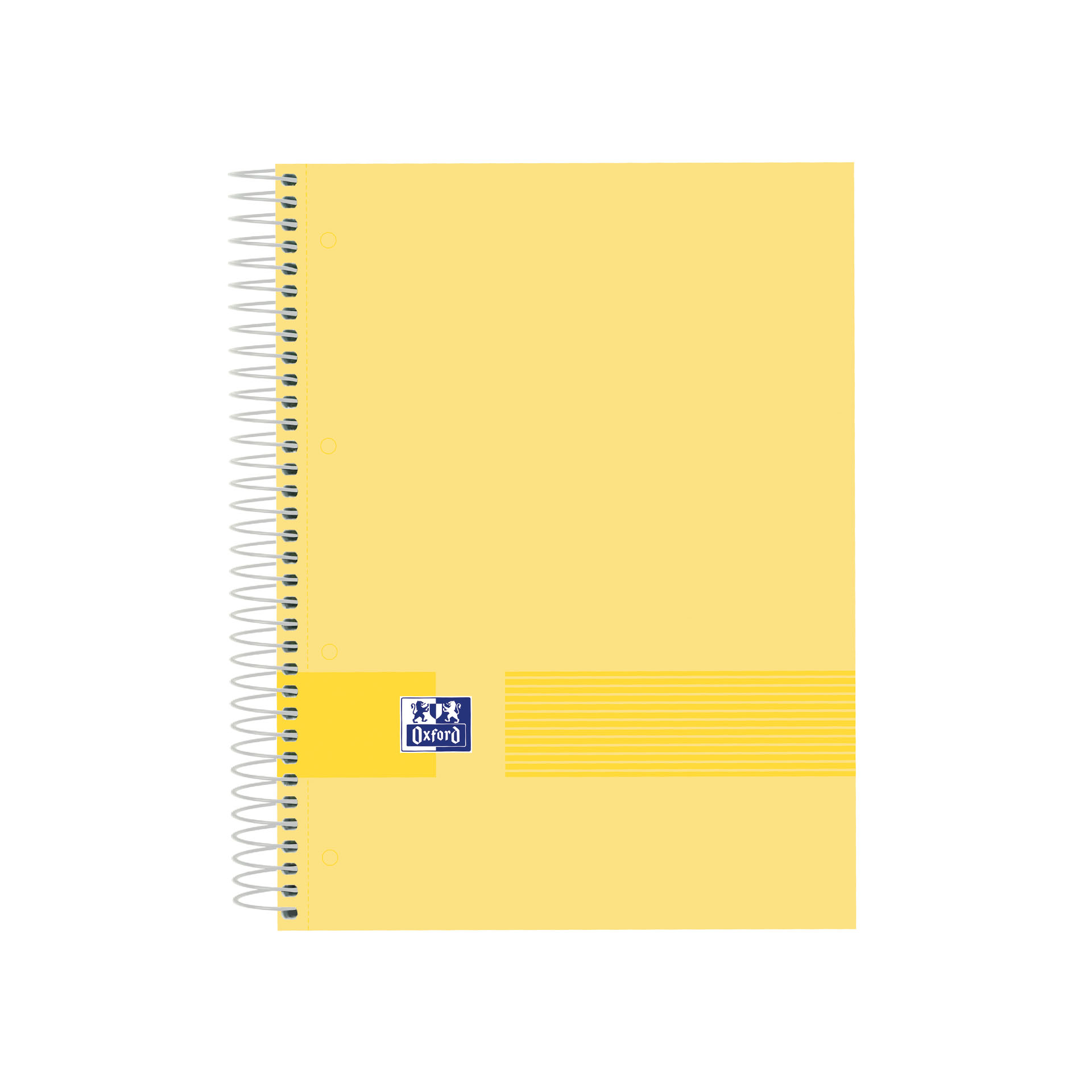 Caderno Espiral Capa Dura Oxford&You A4 80 Folhas Pautado Pastel
