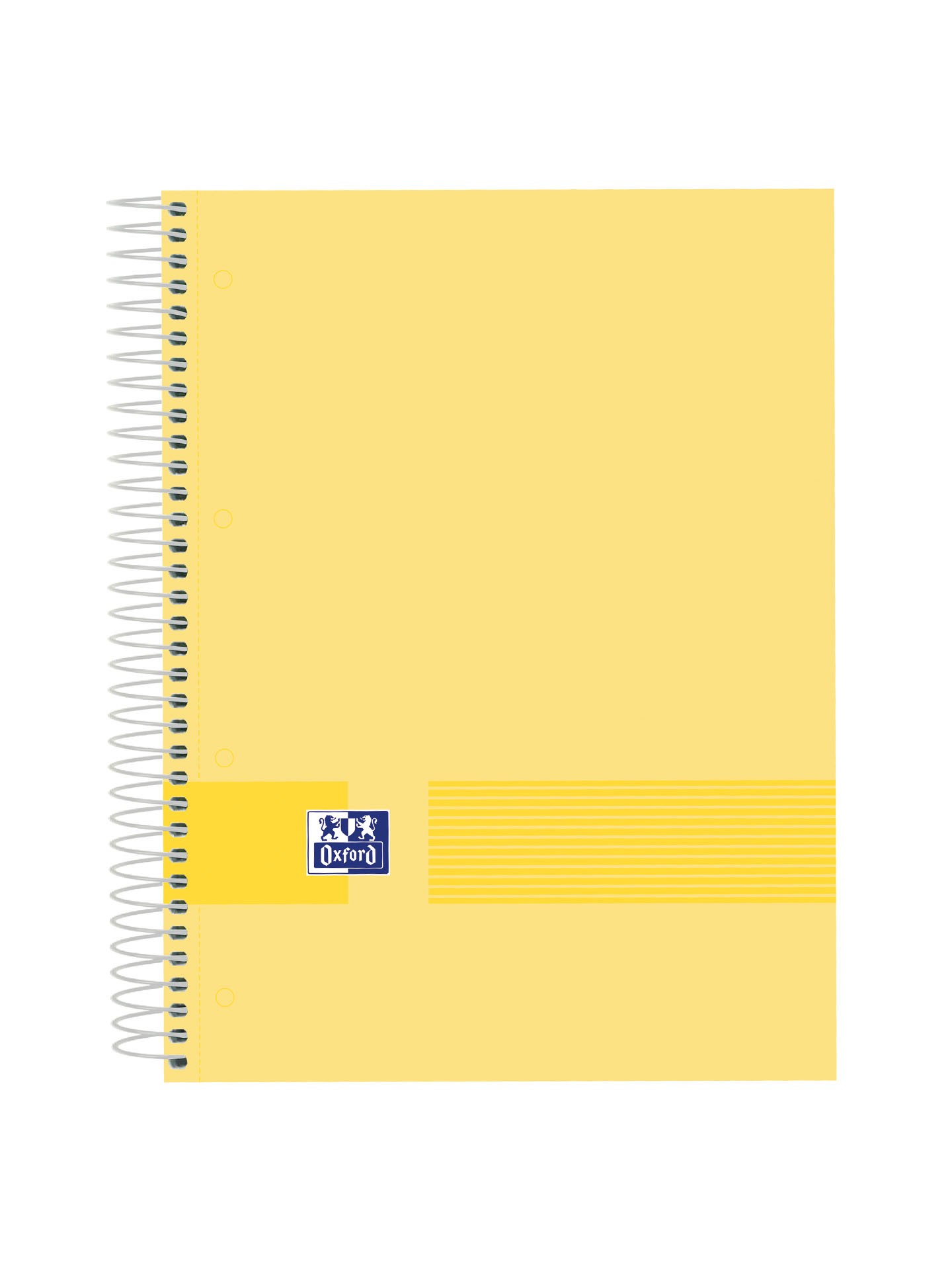 Caderno Espiral Capa Dura Oxford&You A4 80 Folhas Pautado Pastel