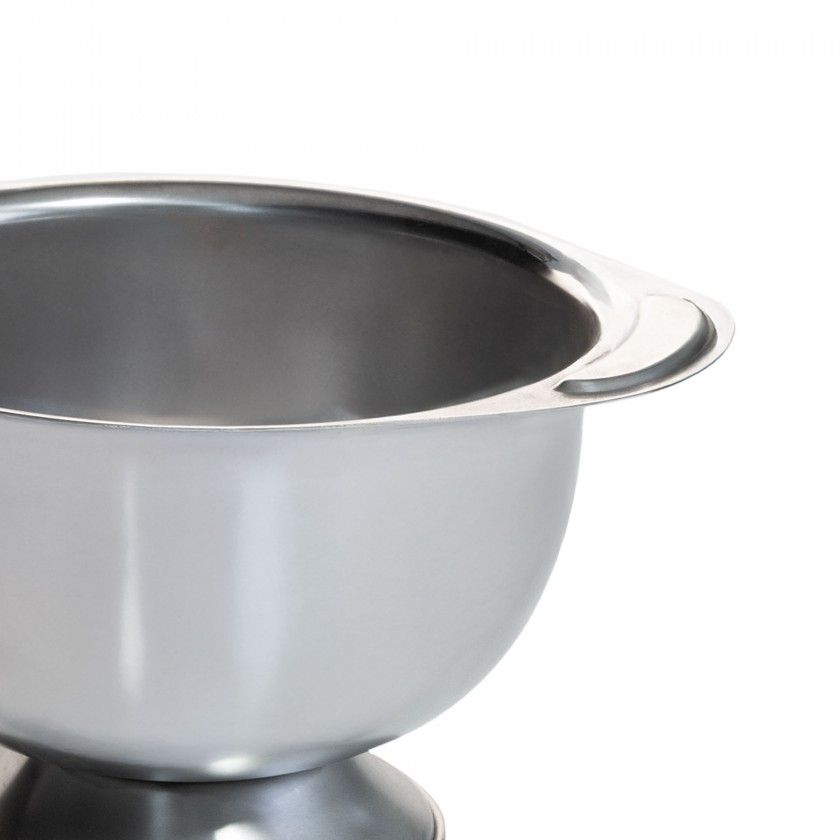 Terrina Inox Grand Gourmet com Pé sem Tampa 2L 18X11cm Terrina Inox Grand Gourmet com Pé sem Tampa 2L 18X11cm