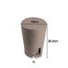 Balde Lixo WC com Pedal Diabolo 5l 19X21X28.2cm