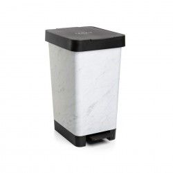 Balde Lixo com Pedal Smart Decorado 25L 26X36X47cm