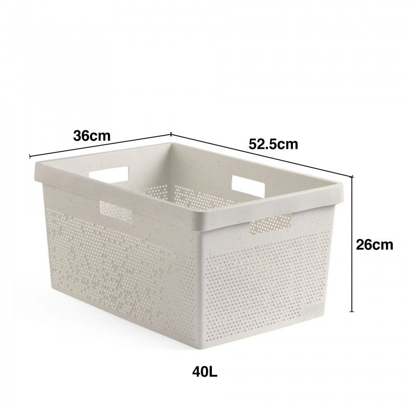 Cesta Roupa Bohol 36X52.5X26cm Cesta Roupa Bohol 36X52.5X26cm