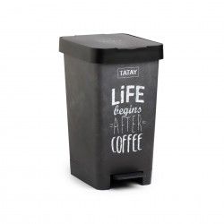 Balde Lixo com Pedal Smart Decorado 25L 26X36X47cm