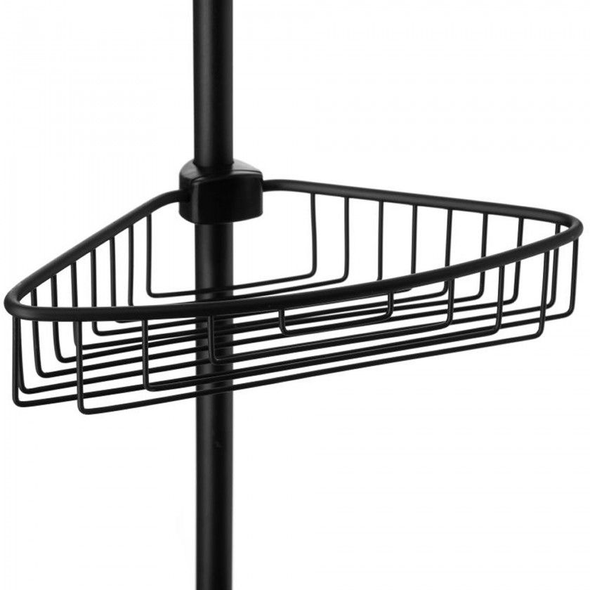 Barra Telescpica Alumnio 4 Cestos WC 35.5X21.5X270cm