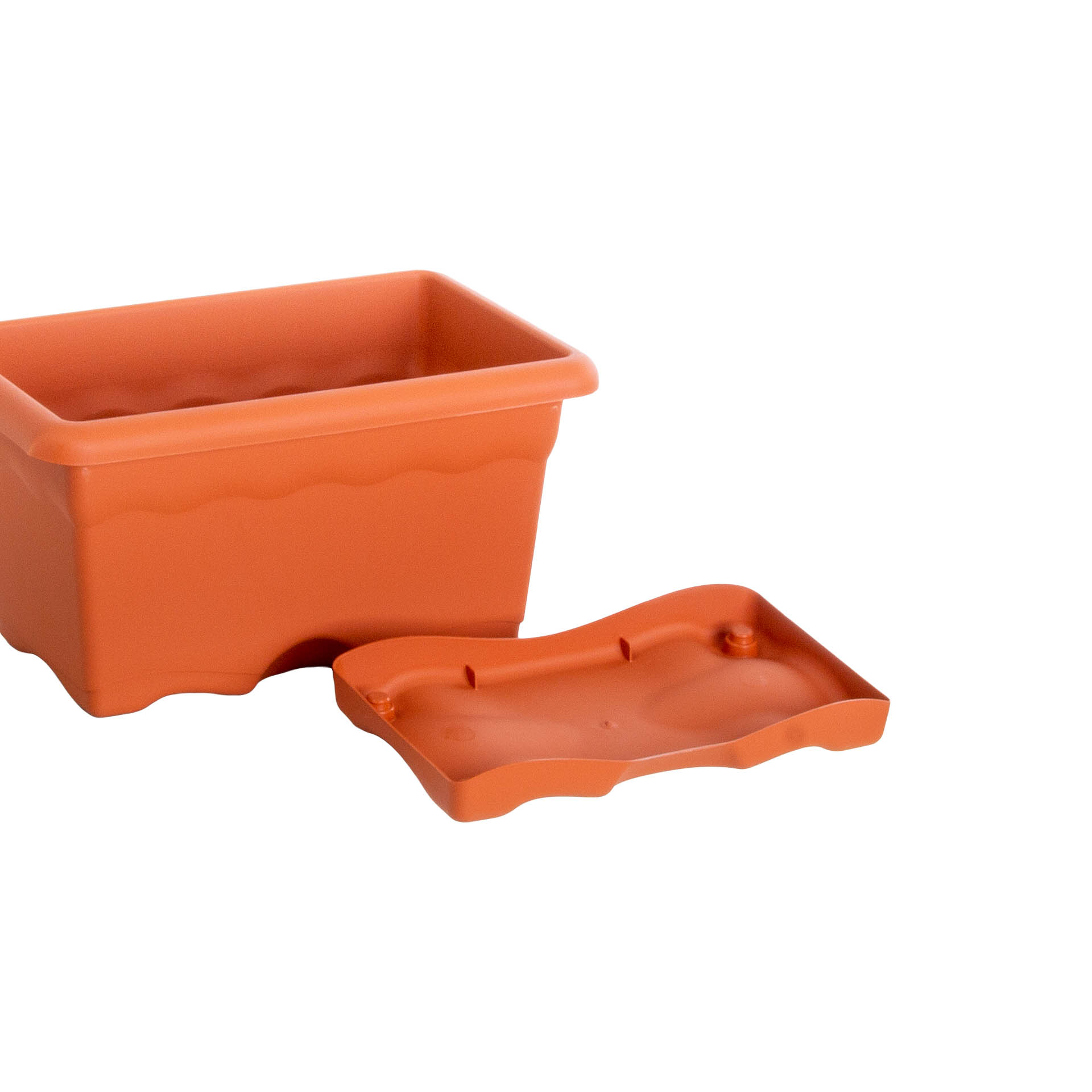 Floreira com Prato Terra