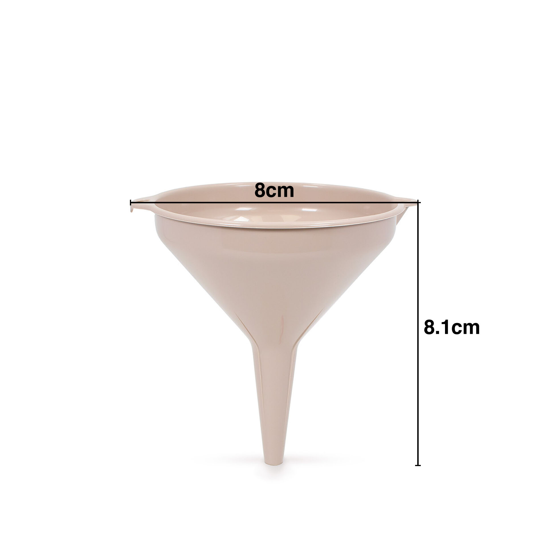 Funil Plástico Redondo Cor Sortida