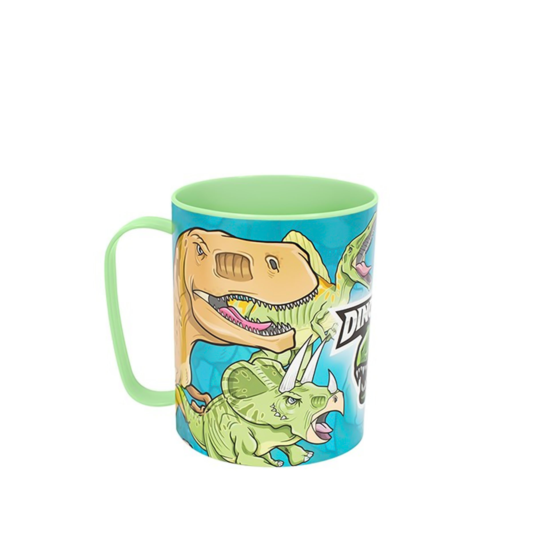 Caneca Fantasy Dinossauros 400ml 11.5X8.2X10cm