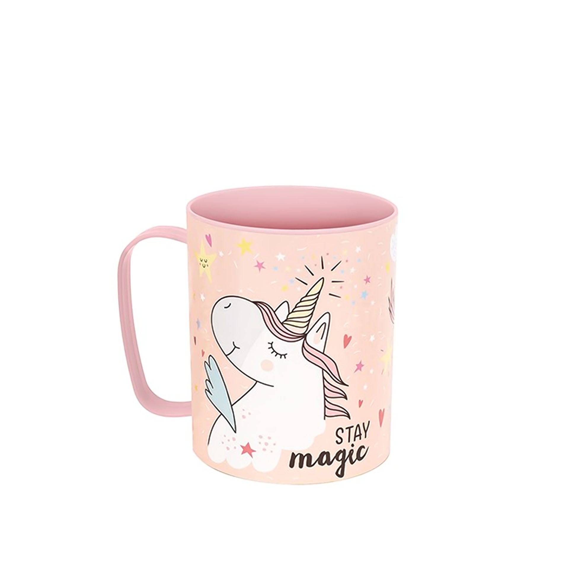 Caneca Fantasy Unicórnios 400ml 11.5X8.2X10cm