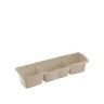 Caixa Esfregão Plástico 3 Compartimentos Cor Sortida 39.5X10.5X8.5cm Caixa Esfregão Plástico 3 Compartimentos Cor Sortida 39.5X10.5X8.5cm