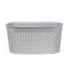 Cesta Roupa Plstico Rattan 44l 58X39X27cm