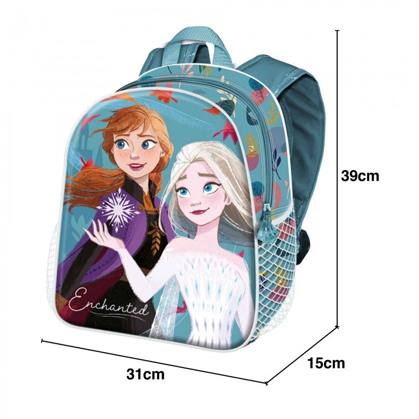 Mochila Escolar Frozen 39X31X15cm