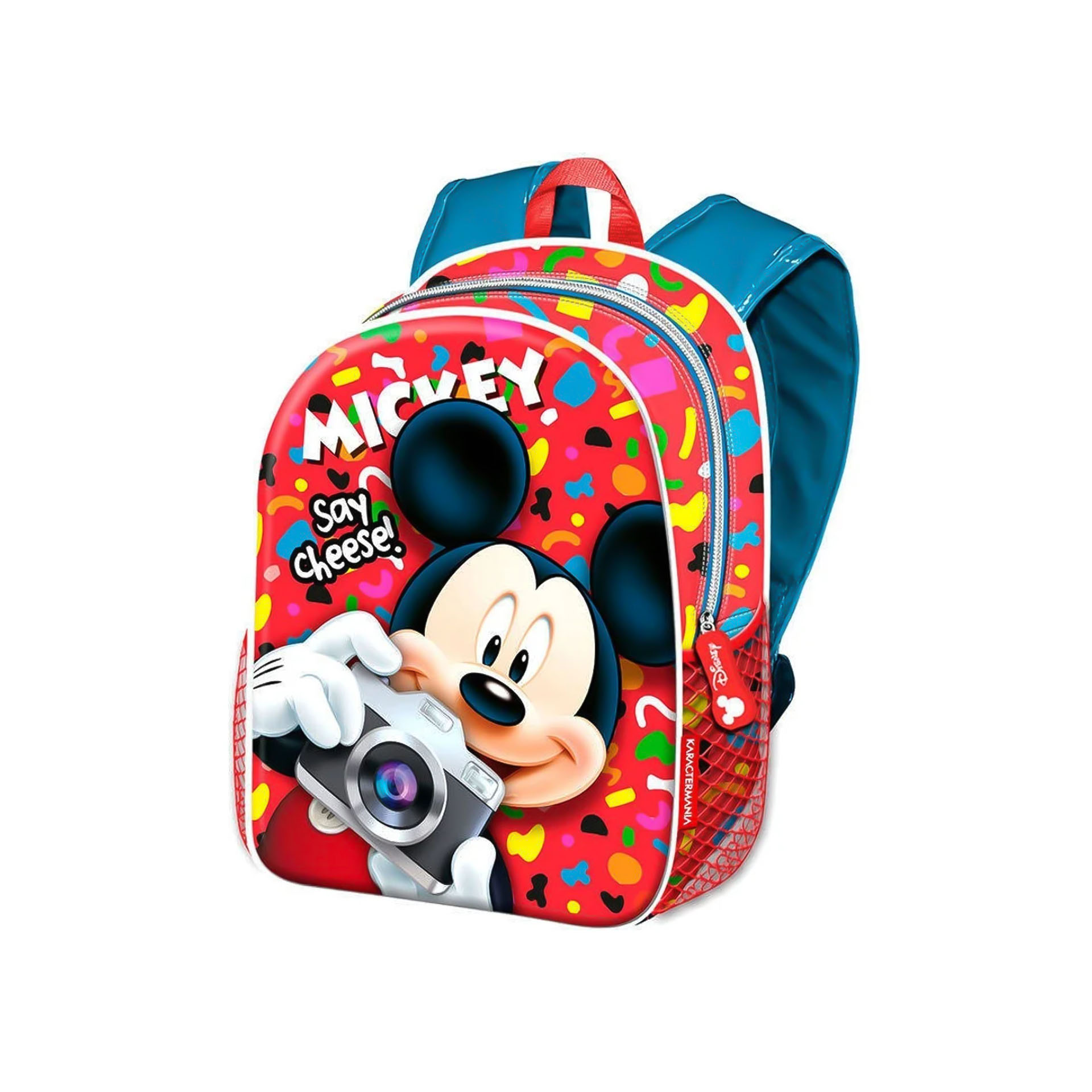 Mochila Primária Mickey Say Cheese
