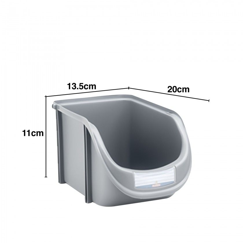 Caixa Organizadora Empilhvel Polipropileno