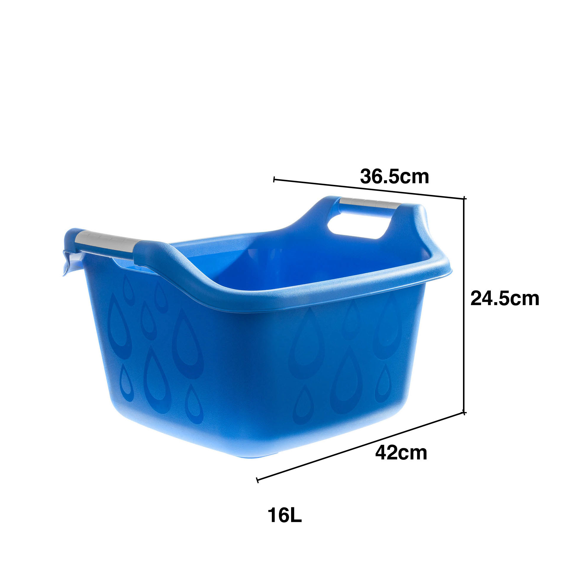 Bacia com Asas Quadralogic Quadrado