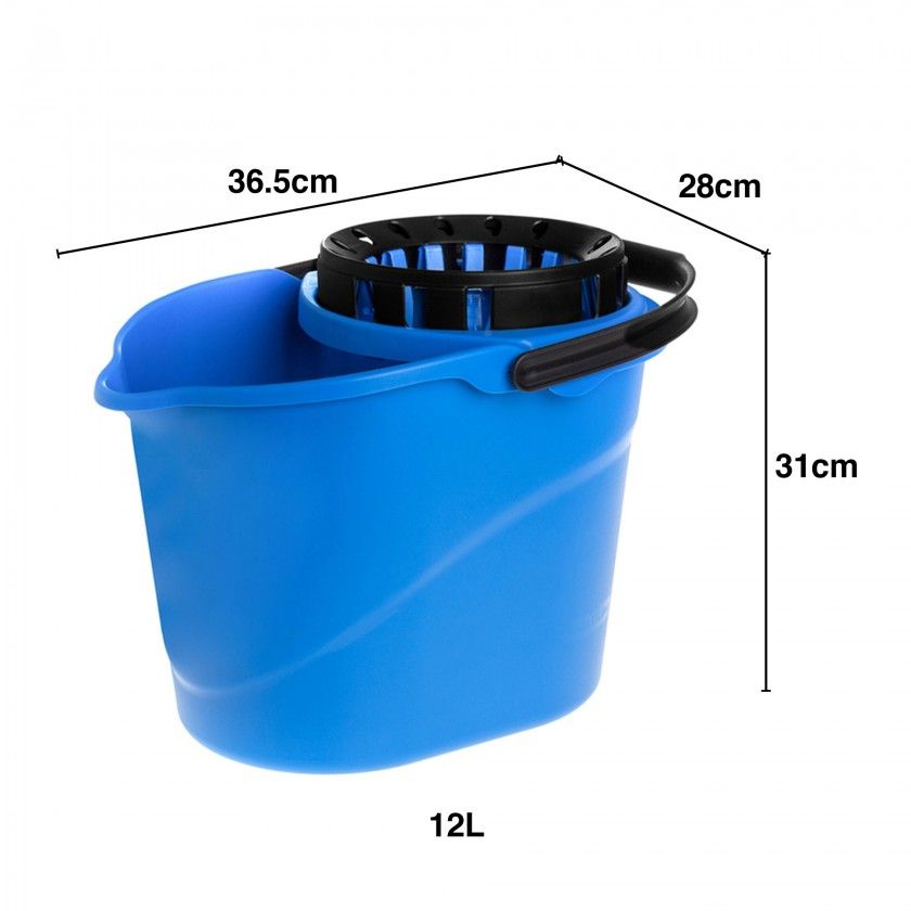 Balde com Espremedor Easydrip Oval 12L 28X36.5X31cm