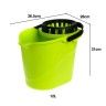 Balde com Espremedor Easydrip Oval 12L 28X36.5X31cm Balde com Espremedor Easydrip Oval 12L 28X36.5X31cm