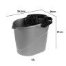 Balde com Espremedor Easydrip Oval 12L 28X36.5X31cm Balde com Espremedor Easydrip Oval 12L 28X36.5X31cm