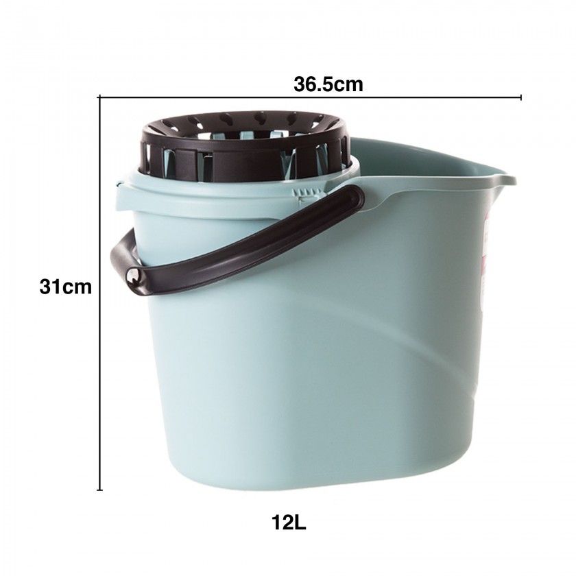 Balde com Espremedor Easydrip Oval 12L 28X36.5X31cm