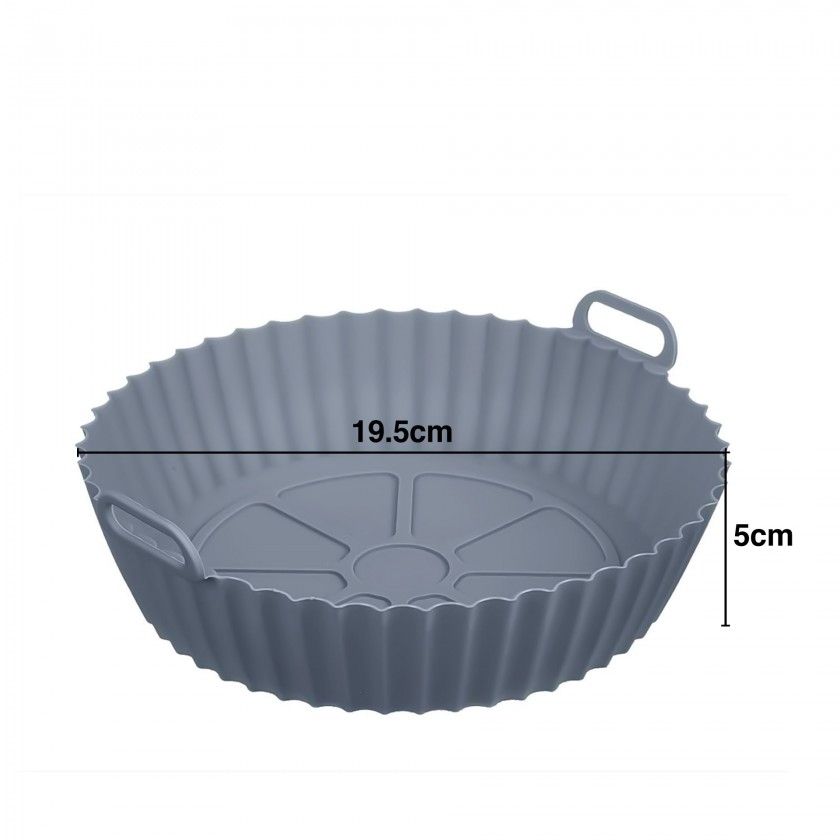Forma Air Fryer Silicone Redondo 19.5X5cm Forma Air Fryer Silicone Redondo 19.5X5cm
