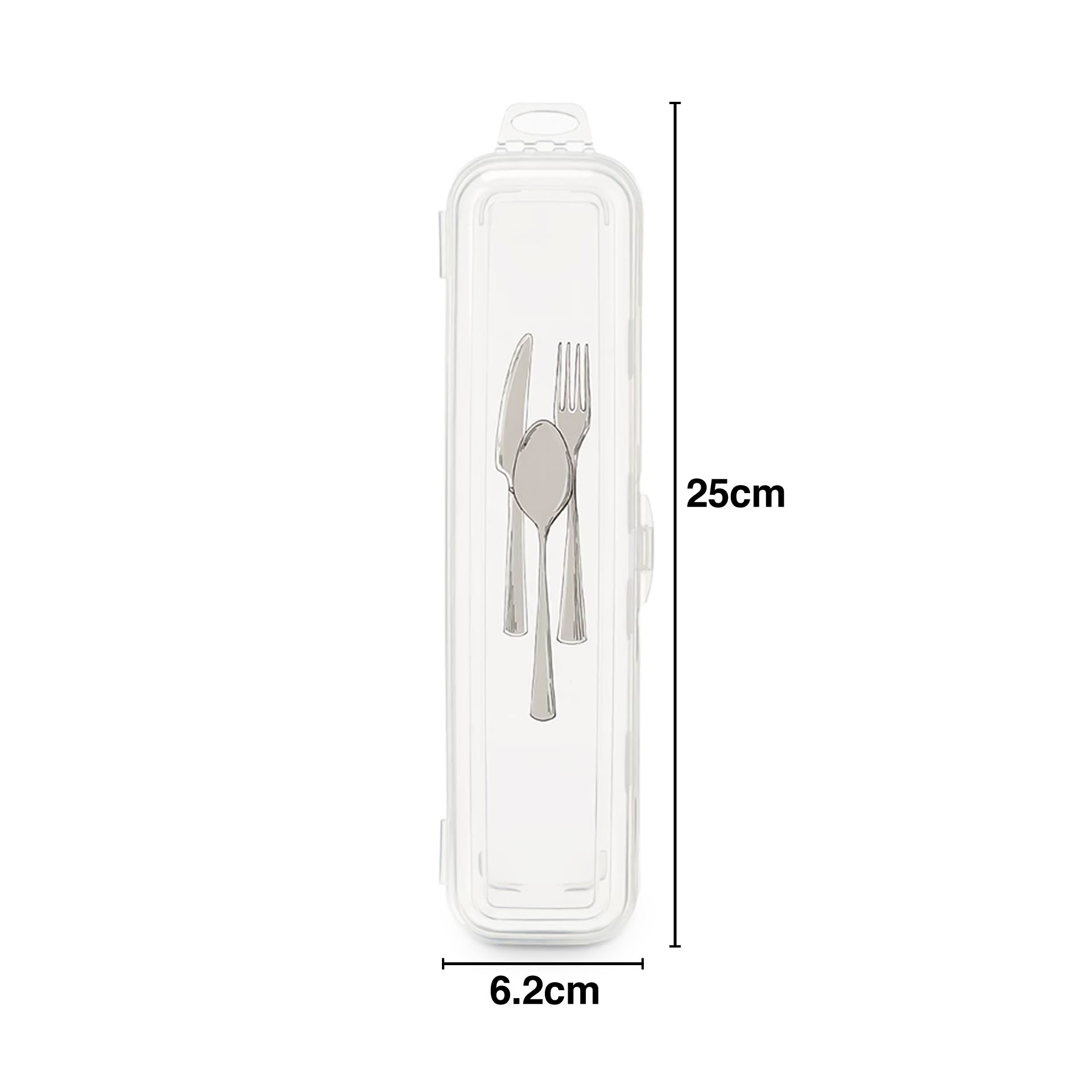 Caixa Multiusos Talheres 5X6.2X25cm