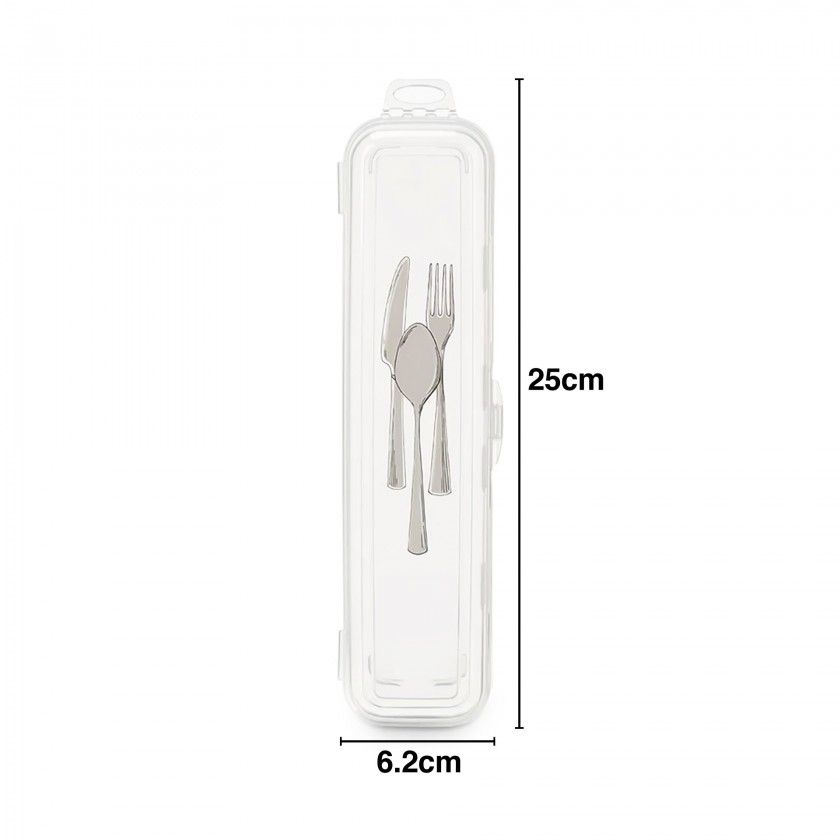 Caixa Multiusos Talheres 5X6.2X25cm Caixa Multiusos Talheres 5X6.2X25cm